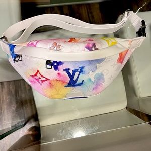 Louis Vuitton Virgil Abloh Watercolor Monogram Bumbag